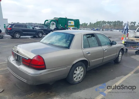 2003 Mercury Grand Marquis Ls from USA, damaged, VIN 2MEHM75W83X646176